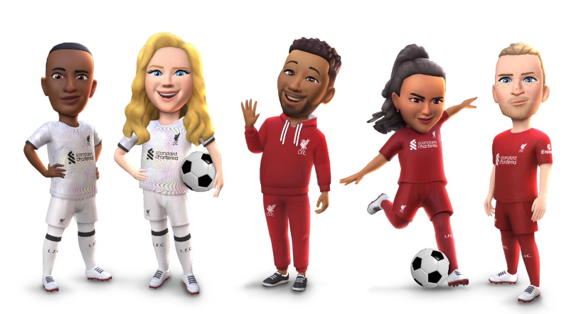Liverpool FC Partners With Meta To Sell Digital Merchandise on Meta Avatars Store