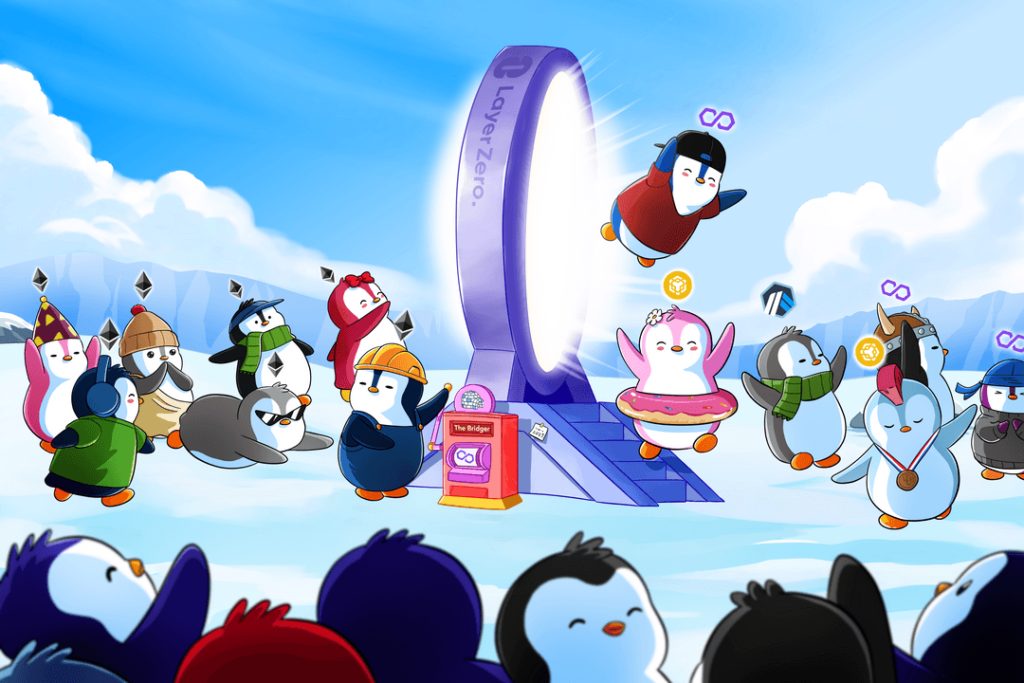 Pudgy Penguins Partners LayerZero For Lil Pudgys’ Cross-Chain