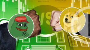 PEPE Token Emerges as Top Trending Coin, Challenging Doge in Epic Battle