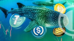 Whale and Shark Wallets Load Up on Stablecoins Amid Bitcoin’s Dip Below $30k