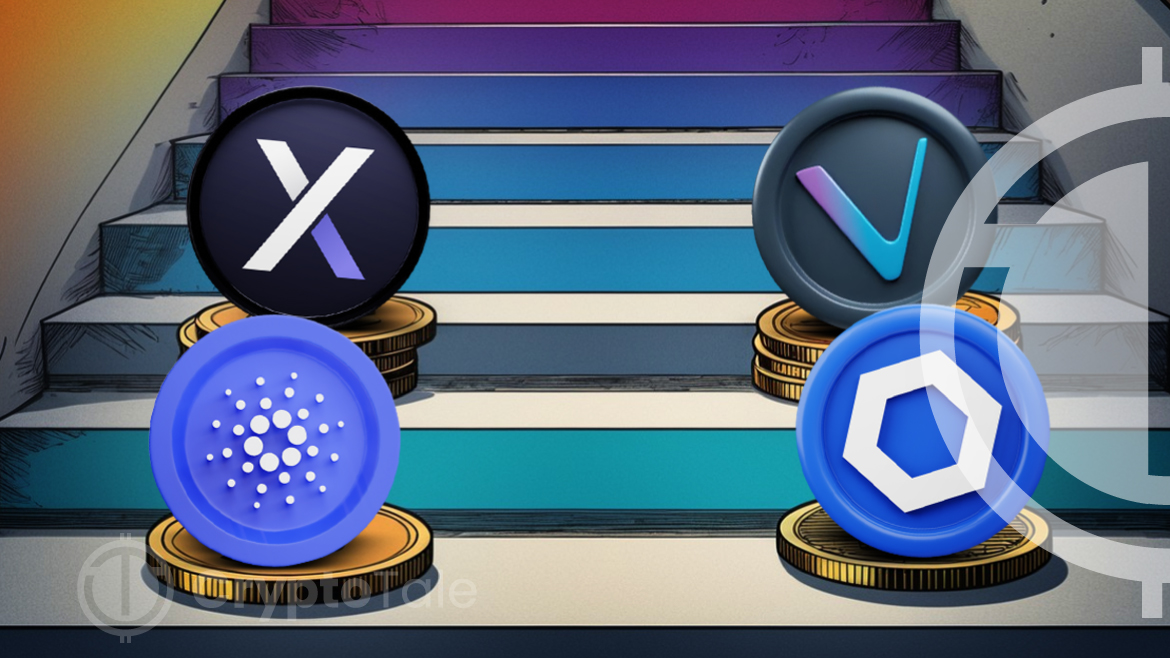 Cardano, Chainlink, dYdX, and VeChain Exhibit Diverse Trends: An Analysis