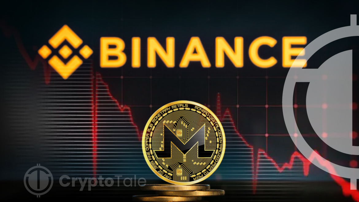 XMR Price Tumbles Following Binance’s Announcement of Token Delistings