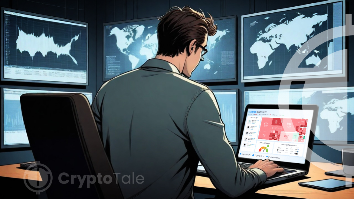 Market Watch: Bitcoin Dominates as Total Crypto Cap Takes a Hit