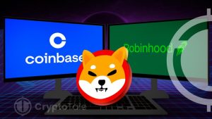 Coinbase and Robinhood Move 9.6 Trillion Shiba Inu Amid Market Crash