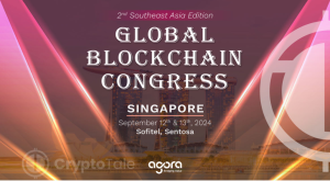 2nd SEA – Global Blockchain Congress by Agora Group on September 12th and 13th in Singapore.