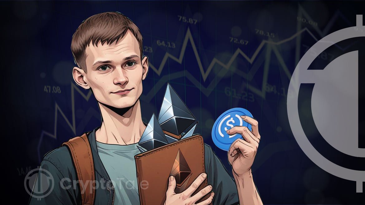 Buterin Linked Wallet Sells 190 ETH for $441,971 USDC