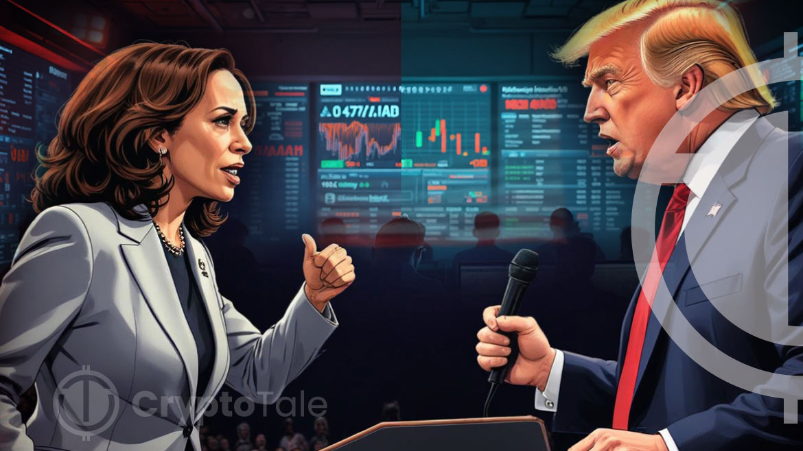 Crypto Market Reactions to Kamala Harris and Trump Debate