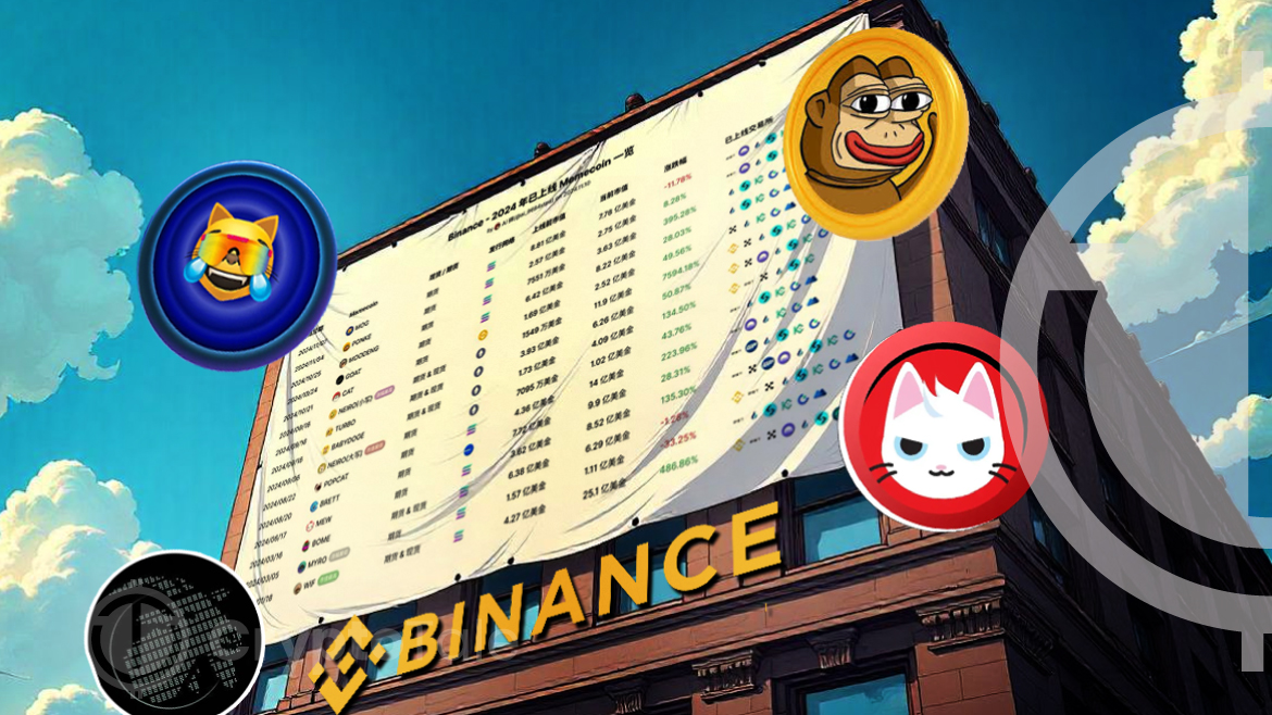 12 Out 15 Memecoins Listed on Binance Saw Exponential Gains