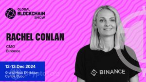 Binance CMO Rachel Conlan to Join Fireside at Global Blockchain Show in Dubai