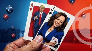 High-Stakes Bets on Trump and Harris Shake Polymarket Odds