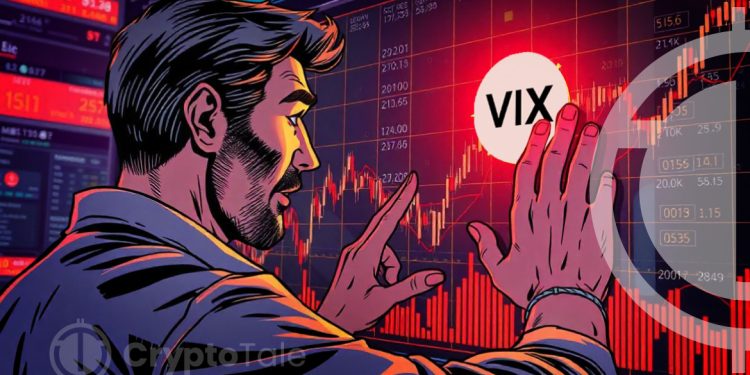 How VIX’s Spike is Driving the Current Crypto Market Dip