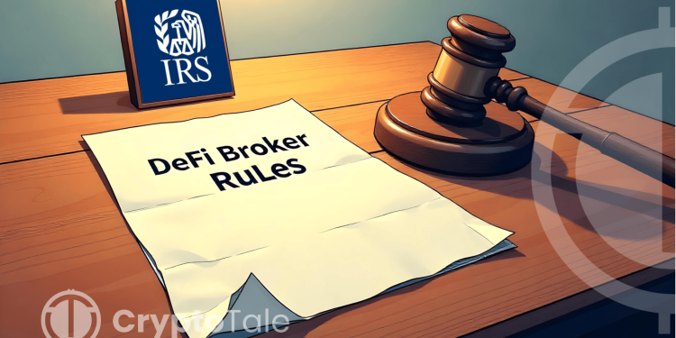 IRS DeFi Broker Rule