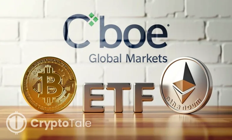 Cboe BZX Seeks In-Kind Redemptions for Crypto Spot ETFs