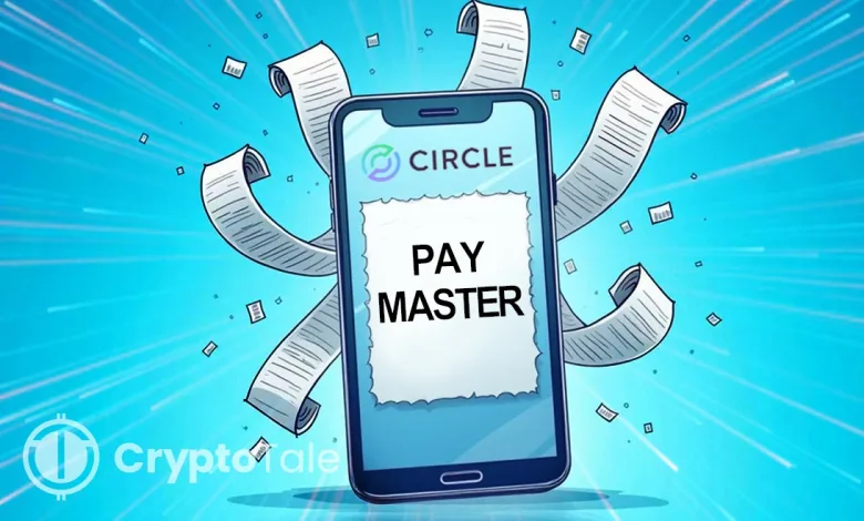 Circle Unveils Paymaster for Easy USDC Gas Fee Payments