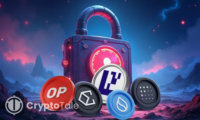 Top Token Unlocks This Week FET, EIGEN, ENA, OP, SUI