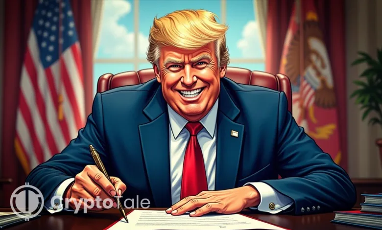 Trump Signs Executive Order to Make U.S. A Global Crypto Hub