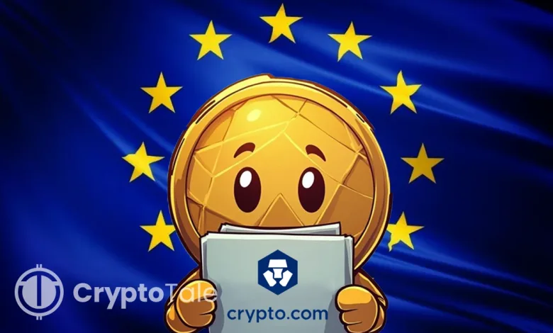 Crypto.com Expands in EEA with MiCA License for Crypto Services