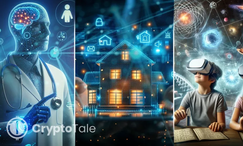 How Blockchain Reshapes Healthcare, Real Estate & Education