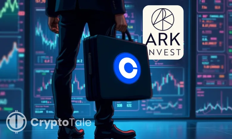 ARK Sells Bitcoin ETF and Buys Coinbase as Market Drops  