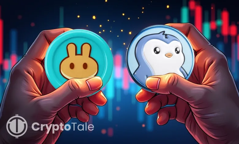 Crypto Signals Indicates a Turnaround for CAKE and PENGU