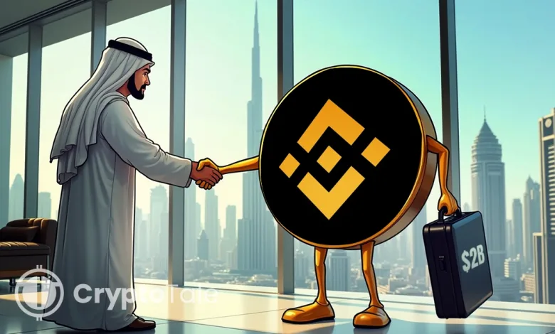 MGX Acquires Minority Stake in Binance with $2B Crypto Deal