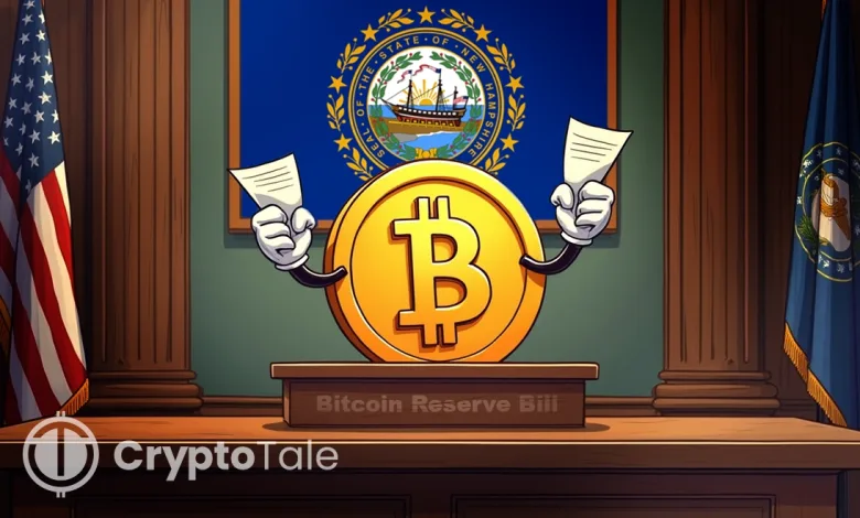 New Hampshire Advances Bitcoin Reserve Bill With 16-1 Vote