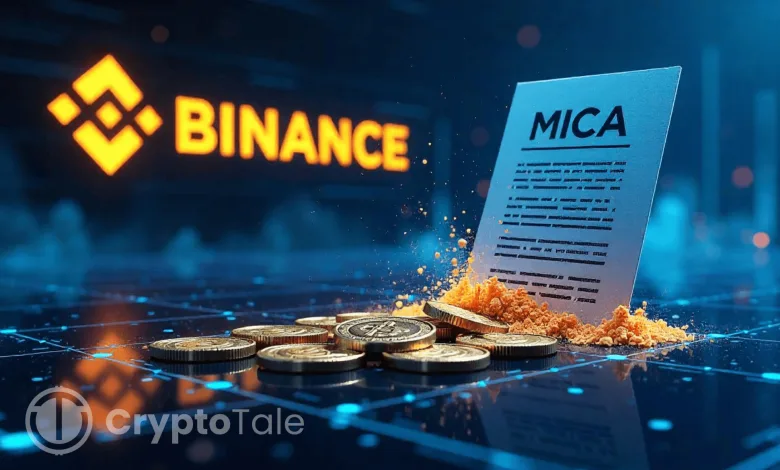 Non-MiCA Stablecoins to Be Delisted by Binance Report