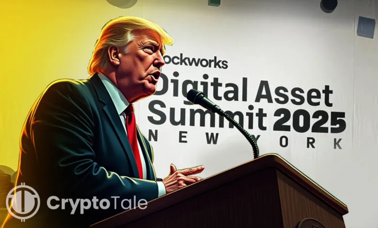 Trump Becomes First President To Speak At Digital Assets Summit