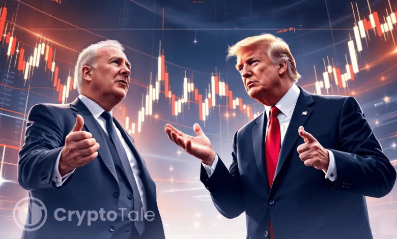 Trump’s Strategic Crypto Reserve plan has triggered peak market volatility with prices surging and dipping. Peter Schiff called it a planned pump and dump.