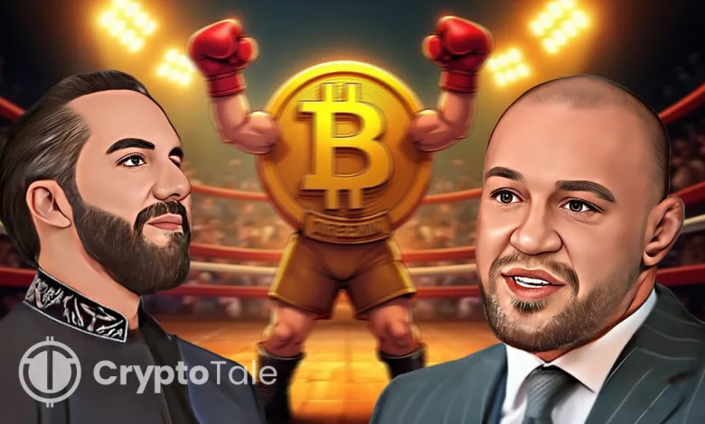 Conor McGregor to Meet Bukele Over Ireland’s Bitcoin Reserve
