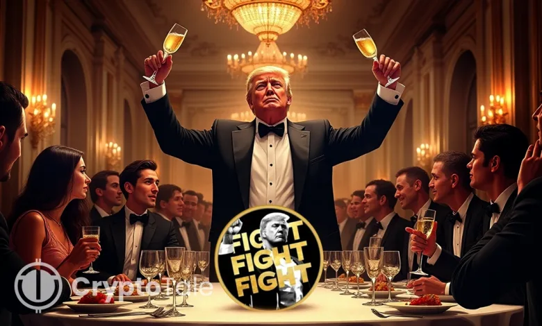 President Trump Addresses Top $TRUMP Memecoin Holders at Dinner