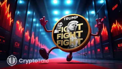 TRUMP Token Crashes as Holders Exit Before Trump’s Dinner
