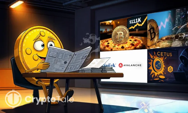 The Blockchain Bulletin May 23 Bitcoin Breaks $111K as Crypto Markets Reignite