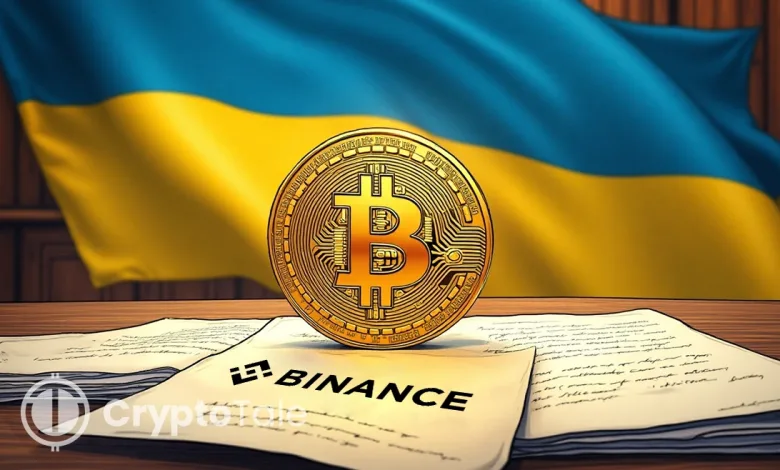 Ukraine Set to Launch Bitcoin Reserve Backed by Binance
