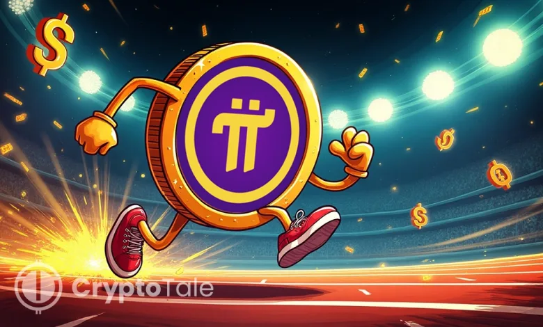 Weak Volume Pushes Pi Below $1 Despite Market Cap Growth