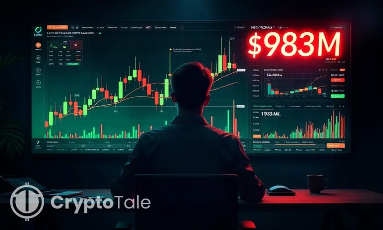 $983M Crypto Liquidation Sparks Market Panic and Volatility