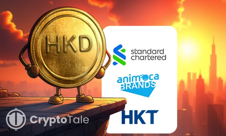 Animoca to Launch First HKD Stablecoin with SCB and HKT