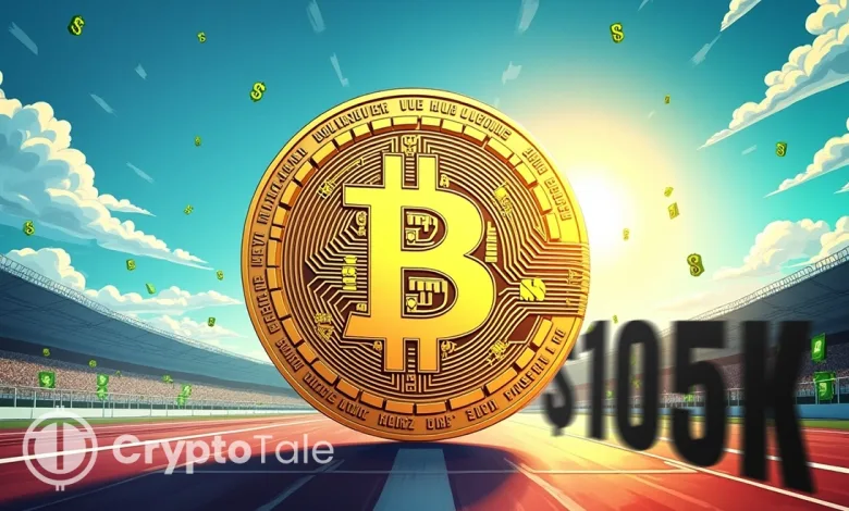 Bitcoin Rebounds to $105K; Can This Leg Take BTC Above 110K