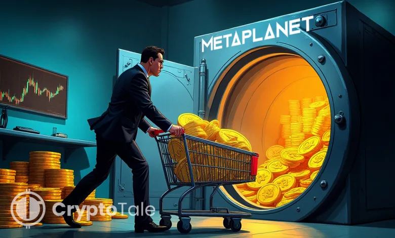 Metaplanet’s BTC Holdings Hit 8,888, Worth ¥122.27 billion