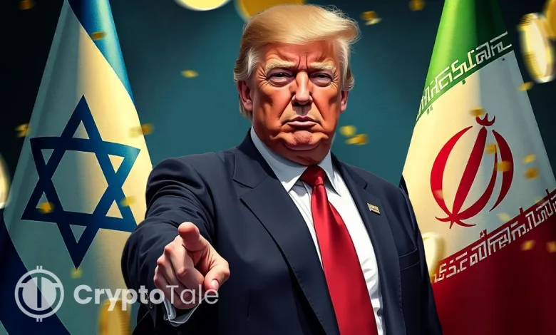 Crypto Market Up as Trump Claims Iran-Israel Ceasefire Reached