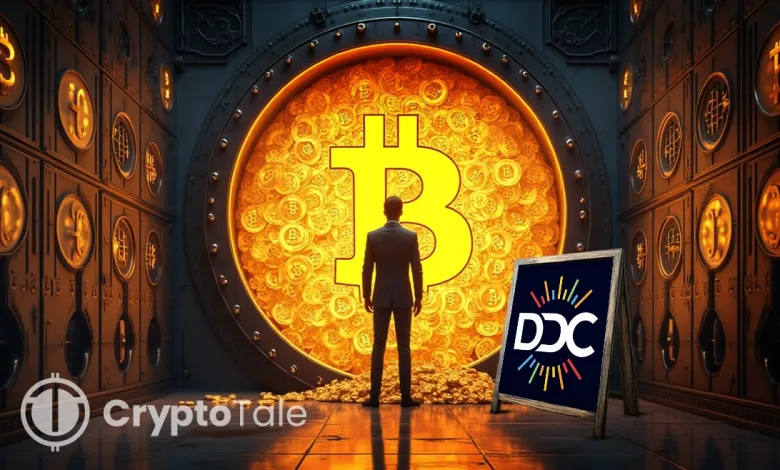 DDC Plans $528M Bitcoin Treasury with Major Global Investors