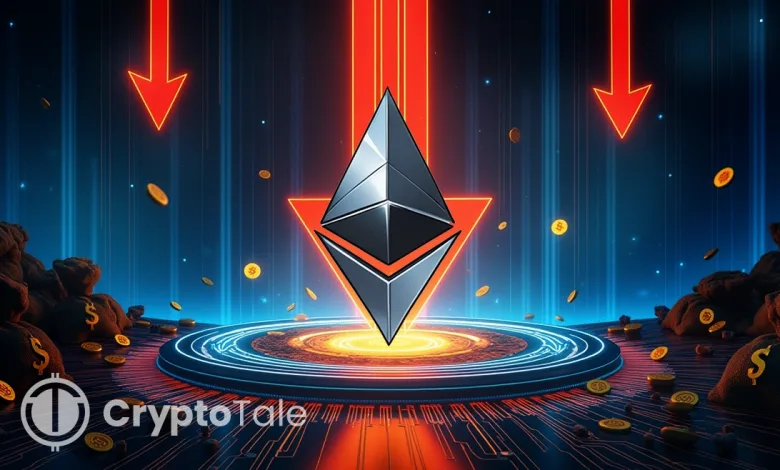 Ethereum Holdings on Exchanges Reach New Seven-Year Low