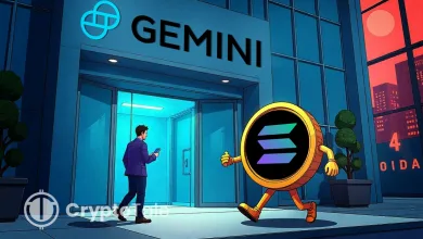 Gemini Enables SOL Staking, DFDV Stock Tokenized on Solana