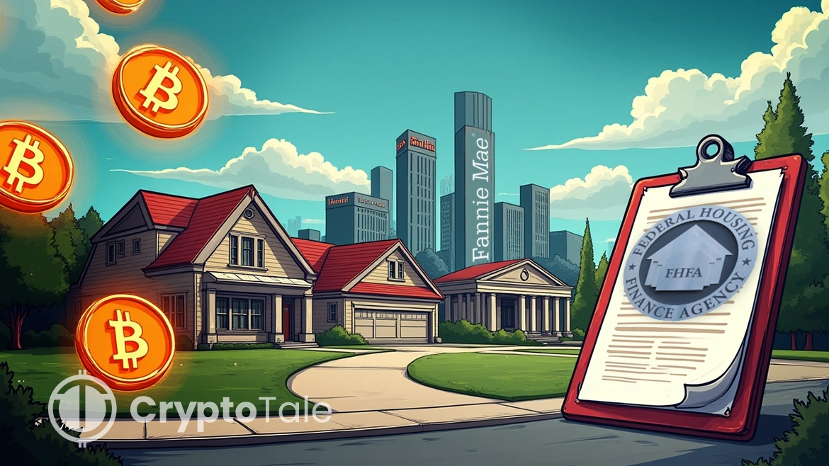U.S. FHFA Directs Fannie Mae, Freddie Mac to Count Crypto in Mortgages