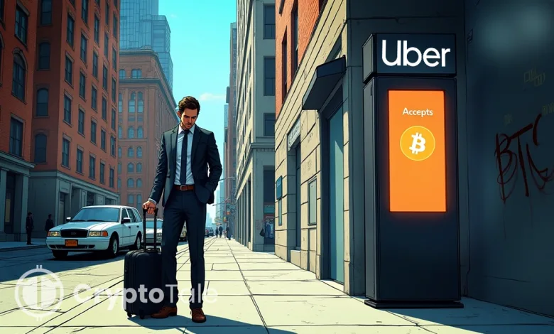 Uber Plans to Adopt Bitcoin and Stablecoins as A New Payment Solution