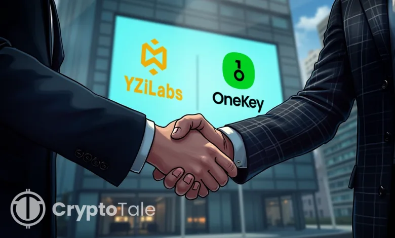 YZi Labs Backs OneKey in $150M Crypto Security Push