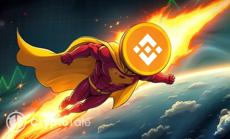 BNB Hits $804 All-time High as Altcoin Market Heats Up