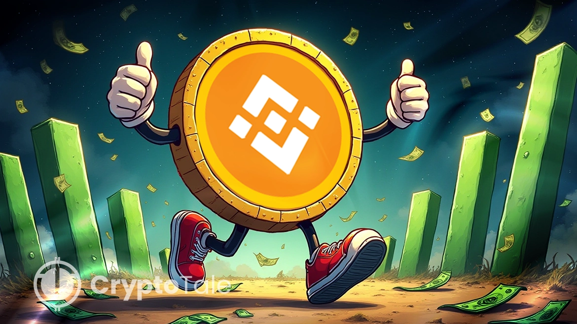 BNB Hits New ATH Above $850, CZ’s 64% Stake Raises Centralization Red Flags