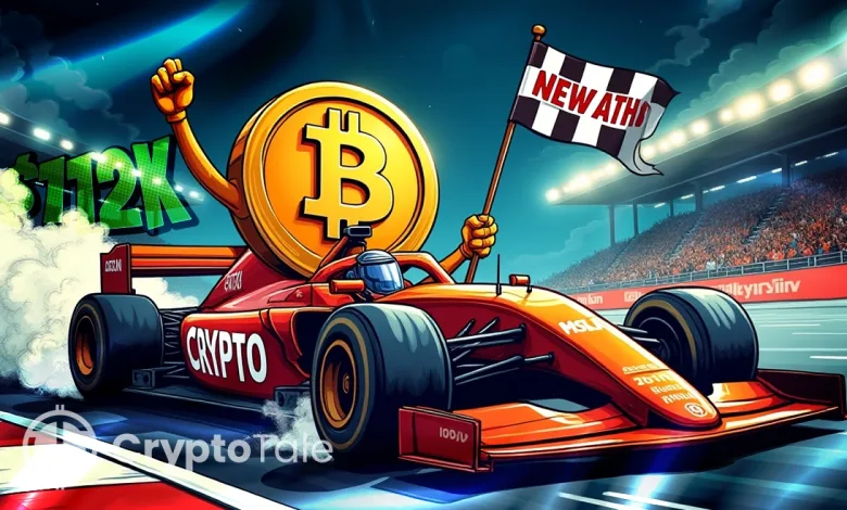 Bitcoin Hits $112K as Nvidia Surge Fuels Tech-Focused Rally