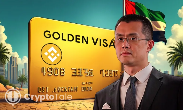 CZ Eyes 10-Year UAE Golden Visas for BNB Holders